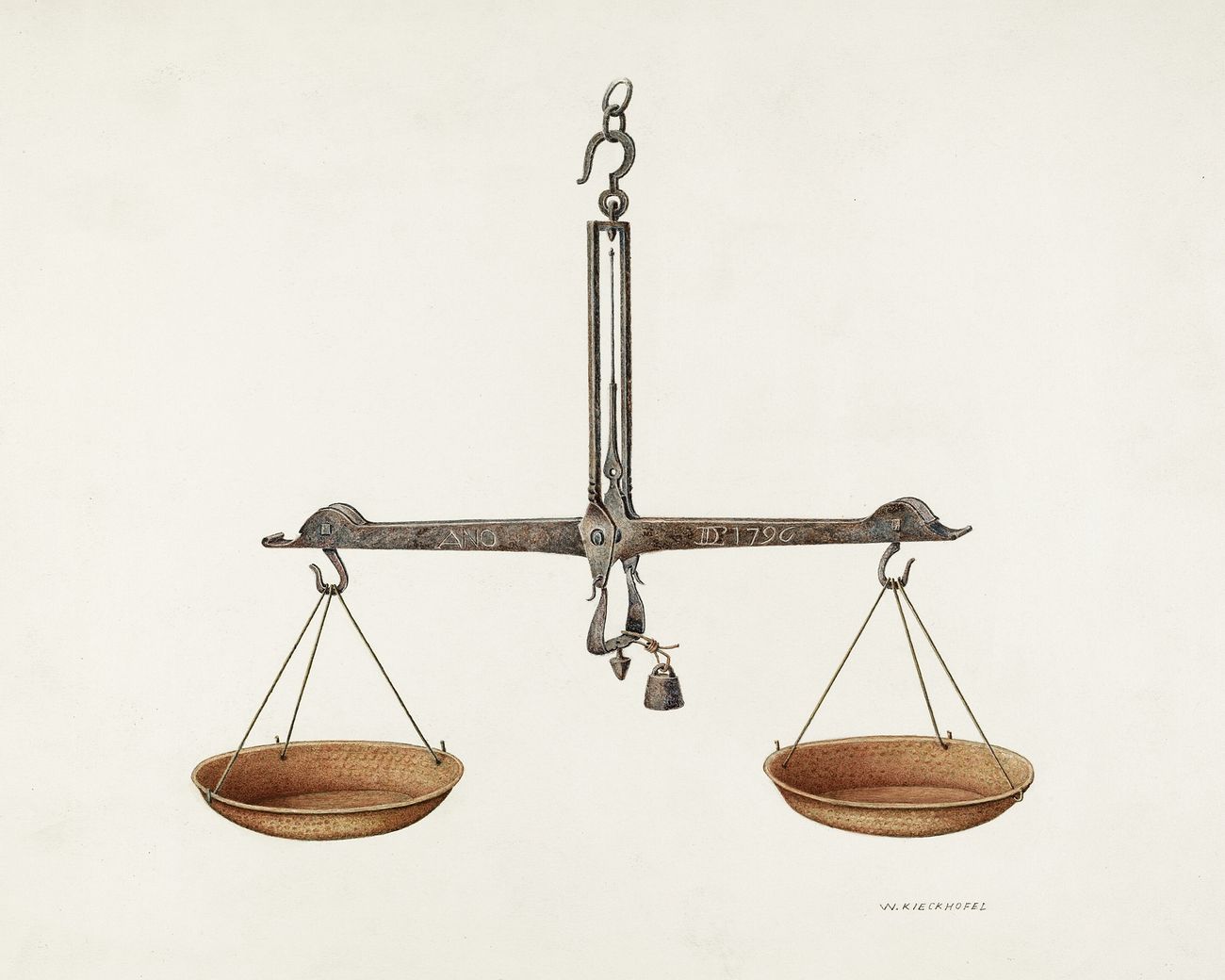 Balance Scales (ca. 1940) by William