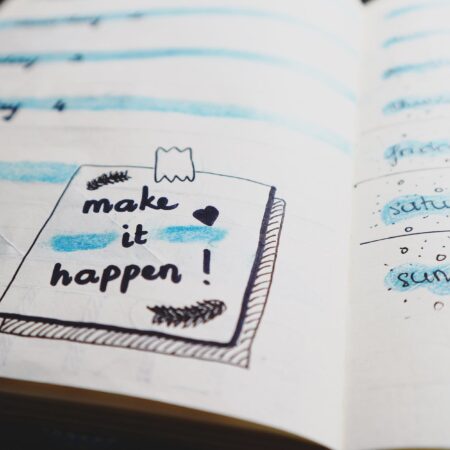 white paper with note