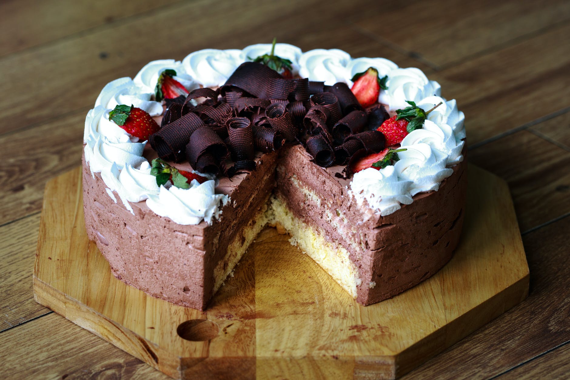 photo of chocolate cake